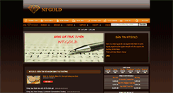 Desktop Screenshot of ntgold.com